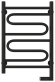 Электрический полотенцесушитель Элегия 2.0 600х400 МЭМ правый (матовый чёрный) Сунержа арт. 31-5219-6040