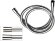 Remer Шланг для душа 200 см 332CN2G200, цвет: хром