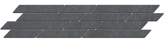 Бордюр Гренель 46.5x9.8см, серый темный мозаичный Kerama Marazzi арт. SG144\005