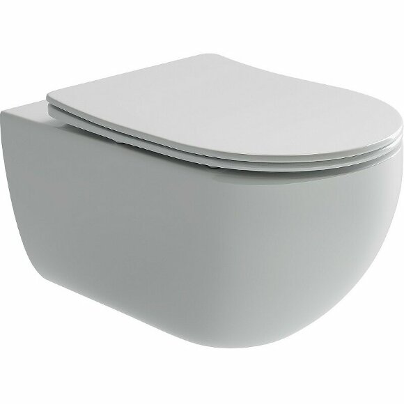 Унитаз, подвесной Ceramica nova Long Rimless - CN3015