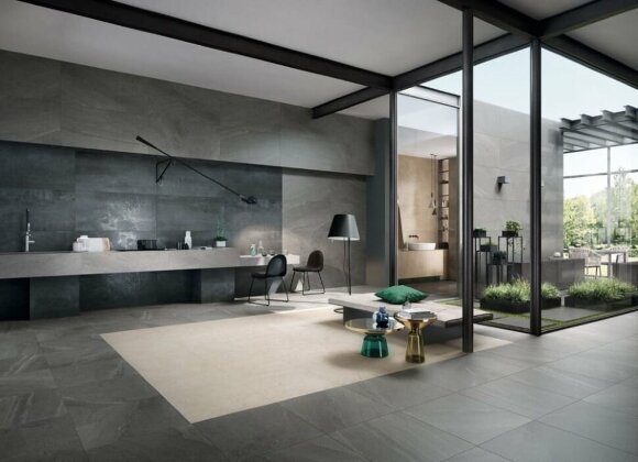 Italon Ступень Carbon Scalino Front. Pat. 33x120, под бетон, цемент, камень Contempora - 620070000668