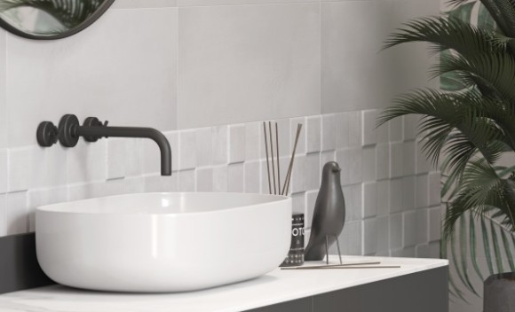 Meissen Керамическая плитка 25x75 Keramik Bosco Verticale серый арт. BVU091