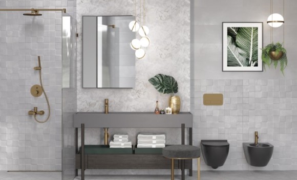 Meissen Керамическая плитка 25x75 Keramik Bosco Verticale серый арт. BVU091