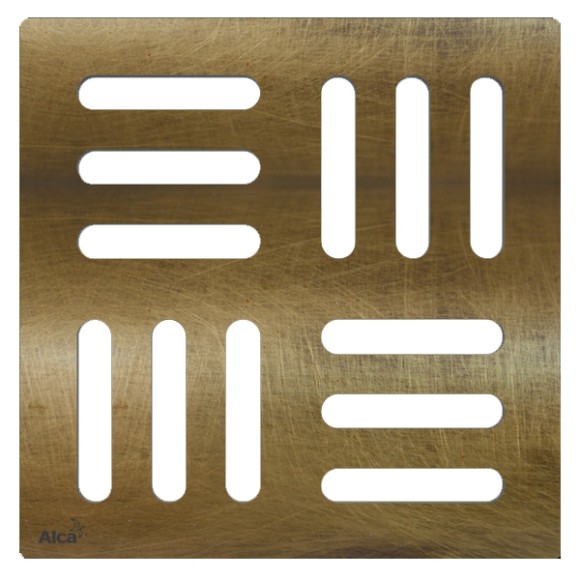 Alcaplast Решетка для лотка, бронза арт. MPV001-ANTIC