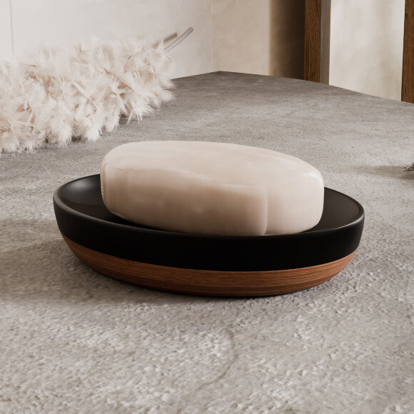 WasserKRAFT Мыльница vils k-6129 цвет: черный