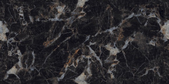 Neodom Керамогранит Massimo 80x160 Nero Picasso Polished, под бетон, цемент, камень - N20444