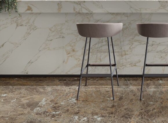 Керамогранит Emperador Dark Nat Ret 80x160 Charme deluxe, Italon под мрамор - 610010001926