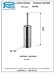 Remer Ёршик для унитаза Universal RB465CR, цвет: хром