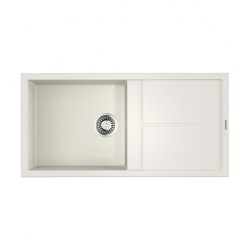 Omoikiri Кухонная мойка Sumi 100-WH, белый арт. 4993657 Omoikiri Кухонная мойка Sumi 100-WH, белый арт. 4993657