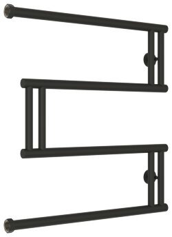 Водяной полотенцесушитель High-Tech+ model "M" 600х600 (тёмный титан муар) Сунержа арт. 15-4050-6060 Водяной полотенцесушитель High-Tech+ model "M" 600х600 (тёмный титан муар) Сунержа арт. 15-4050-6060