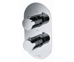 WasserKRAFT Термостатический смеситель для ванны и душа berkel 4844 thermo цвет: хром