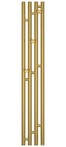 Электрический полотенцесушитель Кантата 3.0 1200х159 правый (золото) Сунержа арт. 03-5847-1216