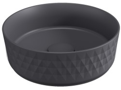 Allen Brau Раковина накладная 36x36 Fantasy, антрацит - 4.11033.AN