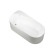 Allen Brau Акриловая ванна 170x80, овальная, Priority, 2.31001.21/PWM цвет: белый матовый/папирус