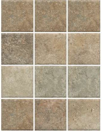 Керамогранит Брюссель 9.8x9.8см, из частей микс матовый Kerama Marazzi арт. 1326
