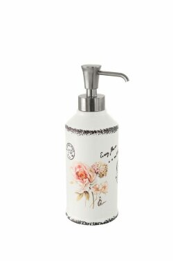 Gedy Настольный керамический дозатор с пластиковой помпой Clothilde, белый арт. CL80(02)