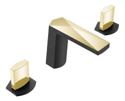 Boheme Смеситель для раковины черный матовый золото Venturo арт. 150-BG-ICE Boheme Смеситель для раковины черный матовый золото Venturo арт. 150-BG-ICE