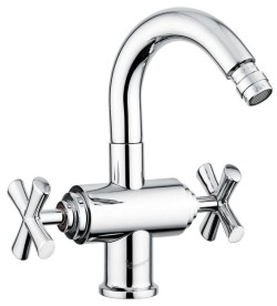 Emmevi двухвентильный смеситель (h23 см) для биде с поворотным изливом и донным клапаном, Spirit New, золото арт. 31004/ORS Emmevi двухвентильный смеситель (h23 см) для биде с поворотным изливом и донным клапаном, Spirit New, золото арт. 31004/ORS