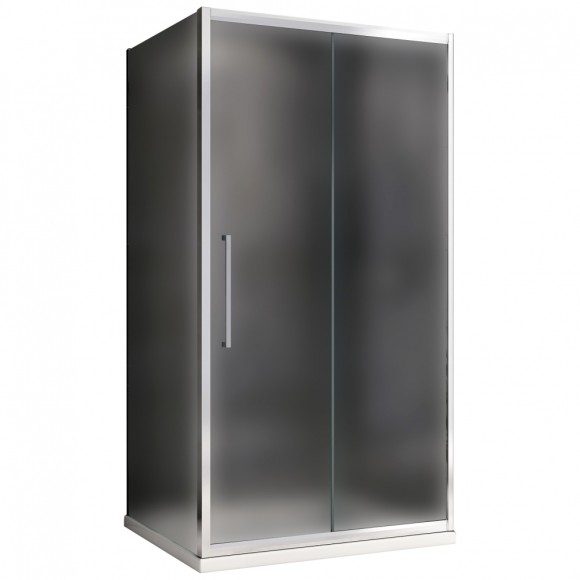 Abber Душевой уголок 1000x700мм Schwarzer Diamant, хром арт. AG30100MH-S70M
