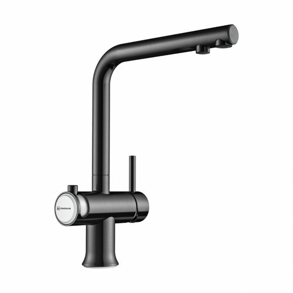 Omoikiri Смеситель Hotaru-GM-WH, цвет: оружейная сталь, арт. 4994053