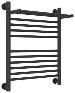 Водяной полотенцесушитель Богема с полкой+ 600х500 (тёмный титан муар) Сунержа арт. 15-0223-6050 Водяной полотенцесушитель Богема с полкой+ 600х500 (тёмный титан муар) Сунержа арт. 15-0223-6050