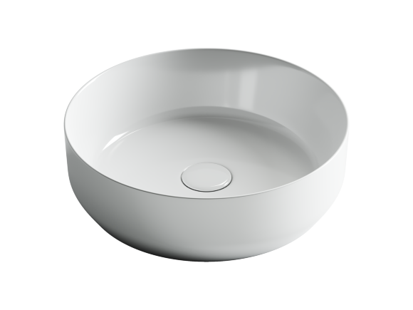 Ceramica Nova Раковина накладная круглая (белый) Element арт. CN6022