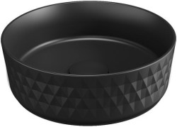 Allen Brau Раковина накладная 36x36 Fantasy, черный матовый - 4.11033.31