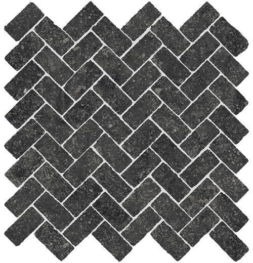 Italon Мозаика Black Mosaico Cross 29.7х31.5, под бетон, цемент, камень Room - 620110000099