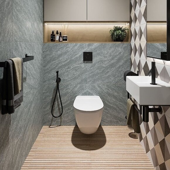 Керамогранит Юпитер Силвер Грип 60x30 Genesis, Italon под бетон, цемент, камень - 610010001387