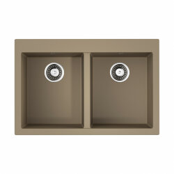 Omoikiri Кухонная мойка Bosen 80-2-CH, бежевый арт. 4993838 Omoikiri Кухонная мойка Bosen 80-2-CH, бежевый арт. 4993838