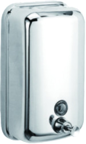 Дозатор жидкого мыла, Haiba, хром 800ml арт. HB402