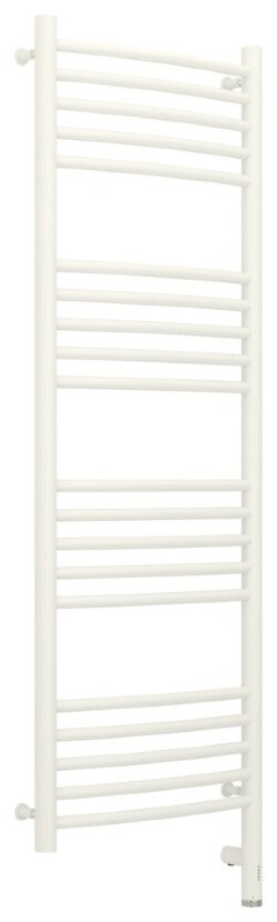 Электрический полотенцесушитель Богема 3.0 выгнутая 1200х400 МЭМ правый (матовый белый) Сунержа арт. 30-5803-1240