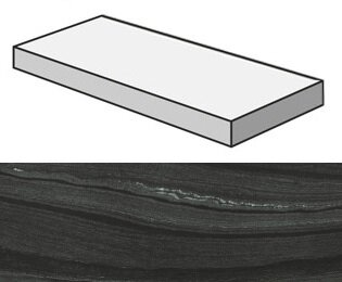 Italon Угловая ступень левая Astrus Scal Ang SX Lux 33x120/Серфейс Аструс Люкс, под бетон, цемент, камень Surface - 620070001042