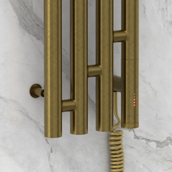 Электрический полотенцесушитель Кантата 3.0 1200х159 правый (состаренная бронза) Сунержа арт. 05-5847-1216 Электрический полотенцесушитель Кантата 3.0 1200х159 правый (состаренная бронза) Сунержа арт. 05-5847-1216