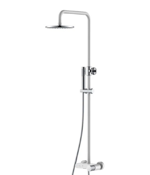 Boheme Стойка для душа white touch chrome Stick арт. 128-WCR.2