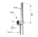 Remer Душевая лейка Wellness Inox 337M317MMBO, цвет: белый