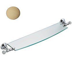 Webert полка стеклянная, Karenina, KA500701065 цвет: бронза Webert полка стеклянная, Karenina, KA500701065 цвет: бронза