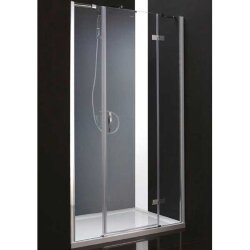 Cezares Душевая дверь в нишу BERGAMO Хром - BERGAMO-W-B-13-30+60/40-C-Cr-R