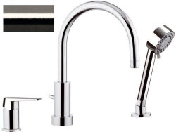 Remer Смеситель на борт ванны никель глянец Dream D07NP Remer Смеситель на борт ванны никель глянец Dream D07NP