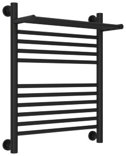 Водяной полотенцесушитель Богема с полкой+ 600х500 (матовый чёрный) Сунержа арт. 31-0223-6050 Водяной полотенцесушитель Богема с полкой+ 600х500 (матовый чёрный) Сунержа арт. 31-0223-6050