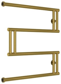 Водяной полотенцесушитель High-Tech+ model "M" 600х600 (состаренная латунь) Сунержа арт. 051-4050-6060 Водяной полотенцесушитель High-Tech+ model "M" 600х600 (состаренная латунь) Сунержа арт. 051-4050-6060