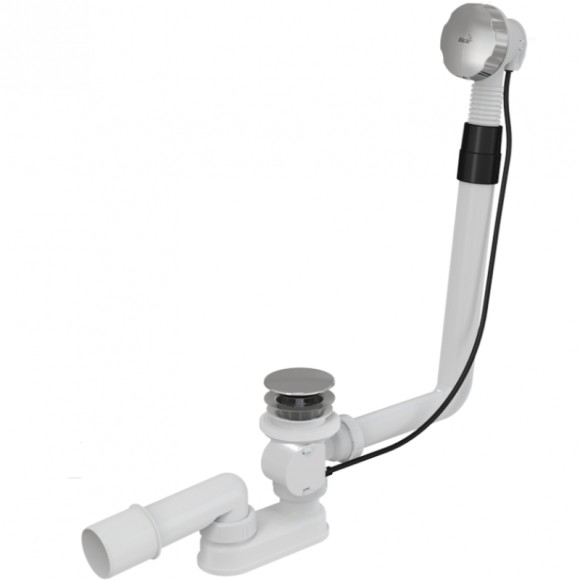 Alcaplast Слив-перелив полуавтомат, хром арт. A550KM