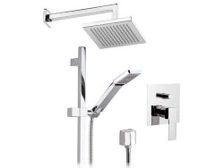 Remer Душевой комплект Qubika Q09S01, цвет: хром