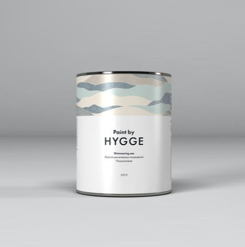 HYGGE Paint краска hygge shimmering sea 4.5 л. арт. Shimmering Sea 4.5 л