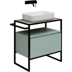 Allen Brau Тумба под раковину Priority, папирус матовый - 1.31001.PWM