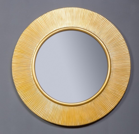 Boheme зеркало shine gold glossy с подстветкой d82, Neoart арт. 528-G light
