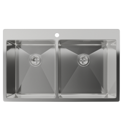 Мойка для кухни 800x500x200 Rinox Rivelato, нержавеющая сталь арт. 8050 B2 Мойка для кухни 800x500x200 Rinox Rivelato, нержавеющая сталь арт. 8050 B2