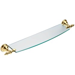 Webert полка стеклянная, Armony, AM500701010 цвет: золото Webert полка стеклянная, Armony, AM500701010 цвет: золото