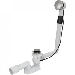 Alcaplast Слив-перелив полуавтомат, хром арт. A550K-80