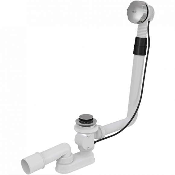 Alcaplast Слив-перелив полуавтомат, хром арт. A550K-80